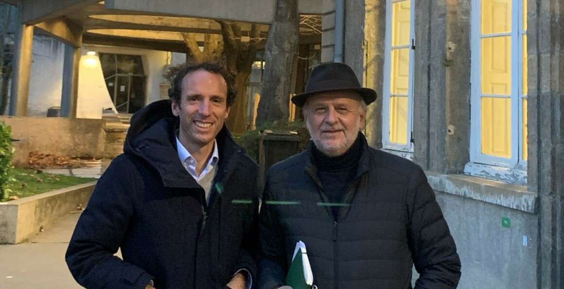 Thibaut Convert et Monsieur Roche