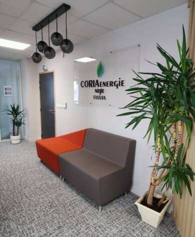 Coria x Aprime hall accueil