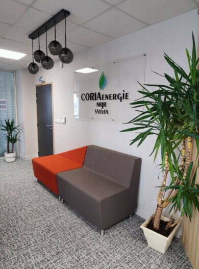 Coria x Aprime hall accueil